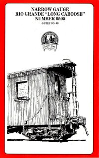 Westside G-File #68 Long Caboose Rio Grande