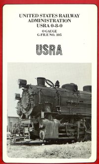 Westside G-File #105 0-8-0 USRA