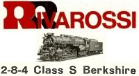 Rivarossi 2-8-4 Berkshire