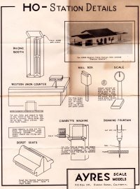 Aryes 602 Train Station Detail Set Instructions