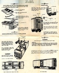 Athearn Simplified Box Car Instructions