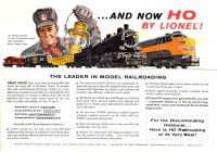 Lionel HO Brochure 1957