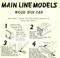 Main Line Sales List and Advertisement