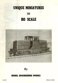 MEW Model Engineering Works Catalog 196?