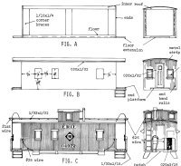 Quality Craft Erie 322 Doubled Sheathed Caboose