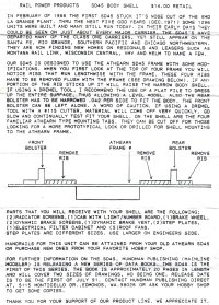 Rail Power DD-45  Shell Instructions