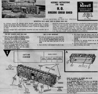 Revell Engine Crew Shed Instruction