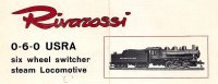 Rivarossi 0-6-0 Six Wheel Switcher