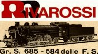 Rivarossi 2-6-2 Gr.S. 685-584 delle F.S.