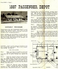 Suydam 1887 Passenger Depot Instructions