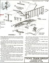 Tichy Train Wood Ore Car Instructions