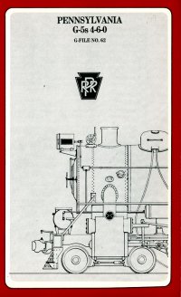 Westside G-File #62 PRR 4-6-0 G5s